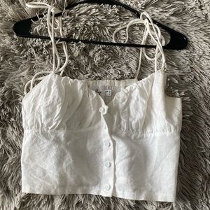 princess polly white top